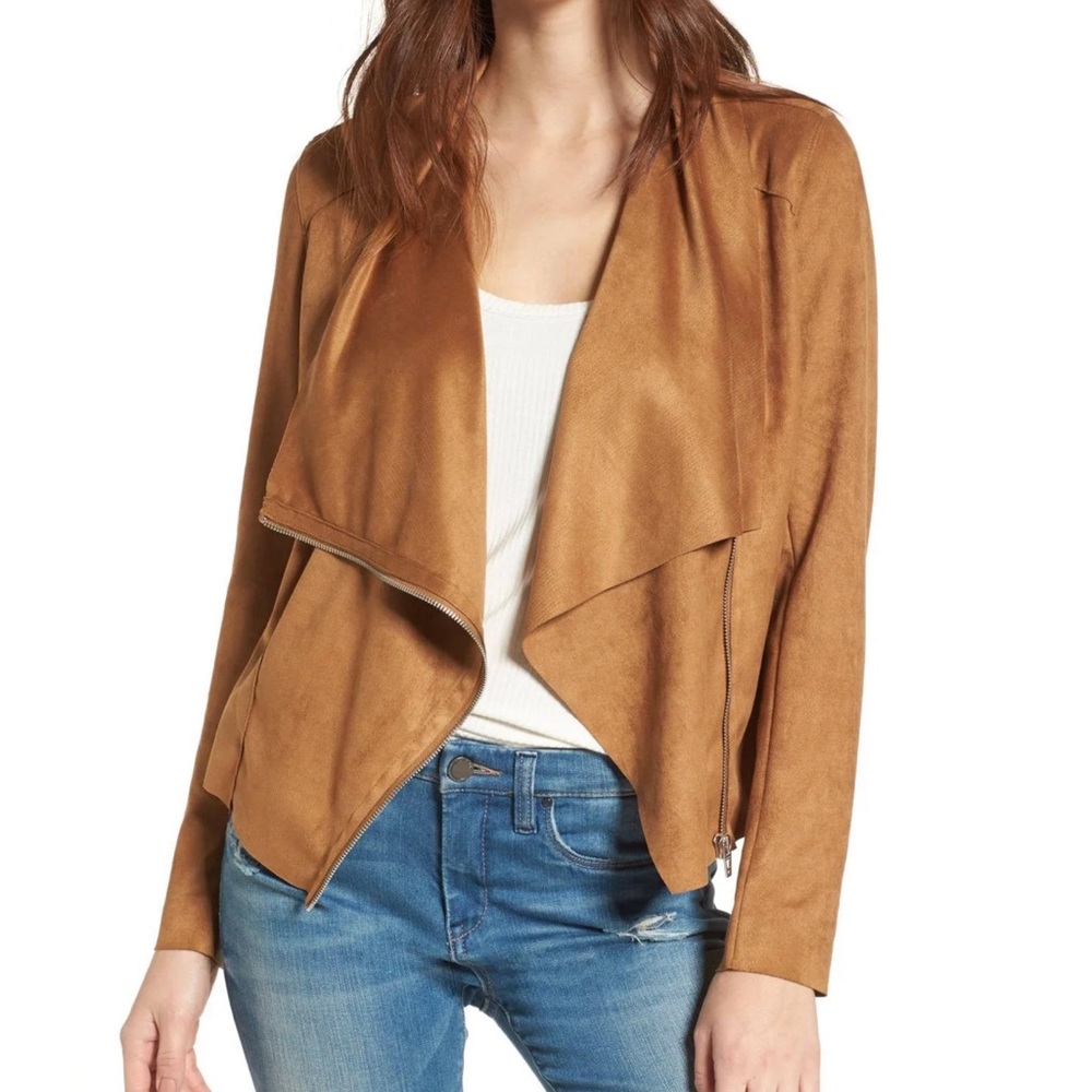 BlankNYC faux suede jacket